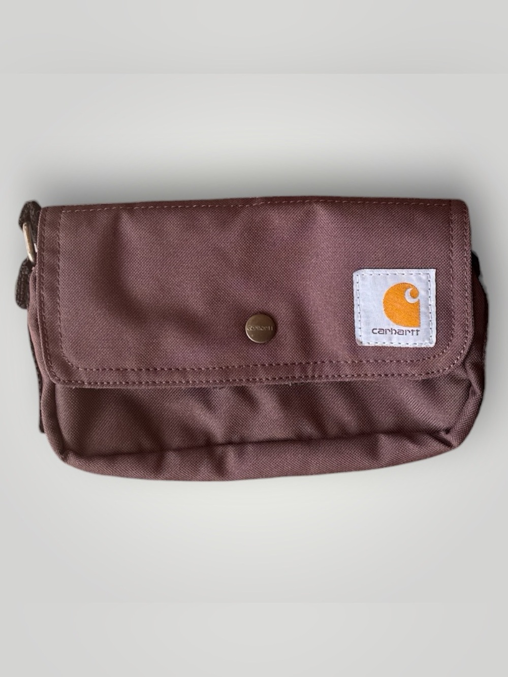 Carhartt Legacy Essentials Crossbody Pouch Wine Canvas Waist Bag Rain Defender